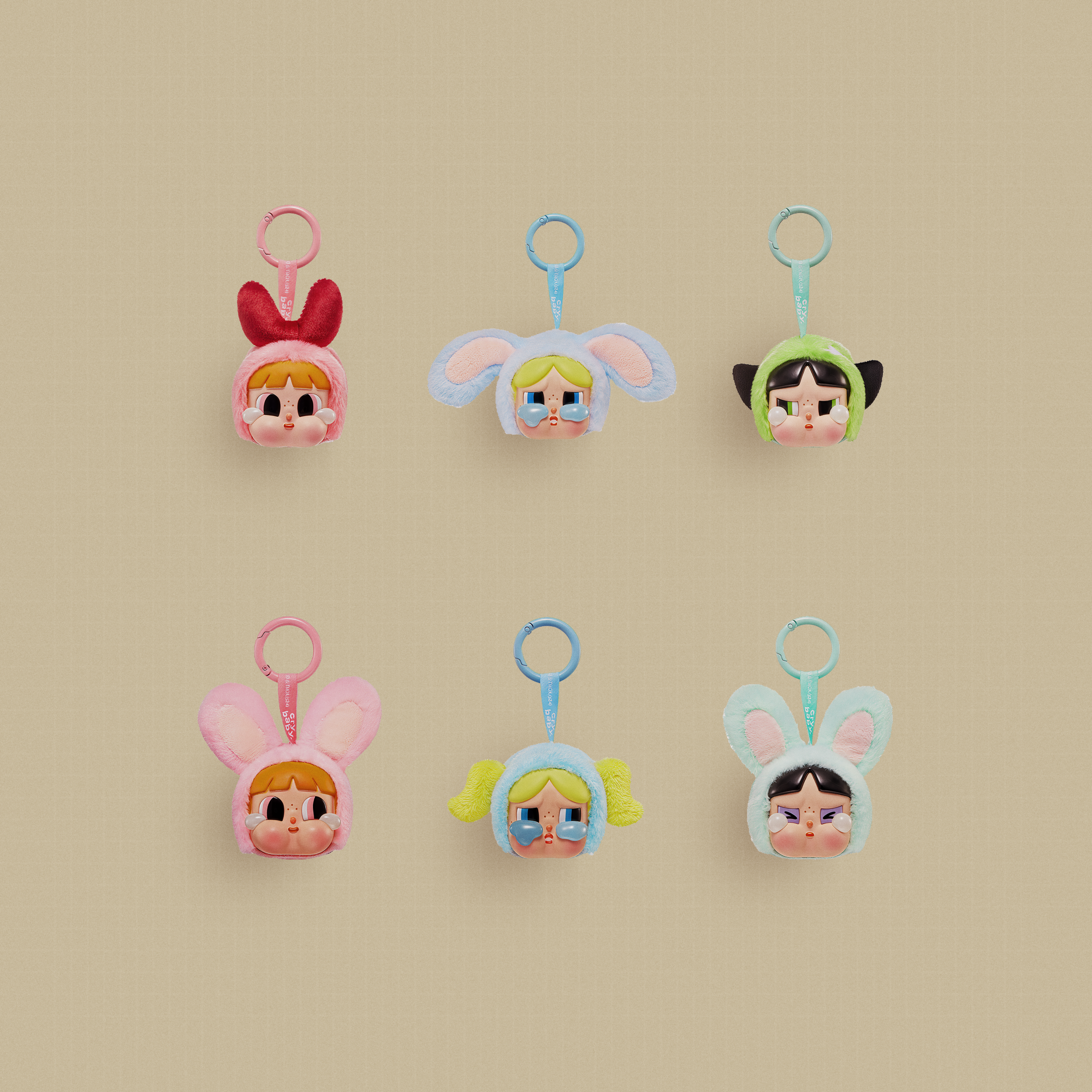 CRYBABY - Powerpuff Girls - Vinyl Face Plush (Blind Box)