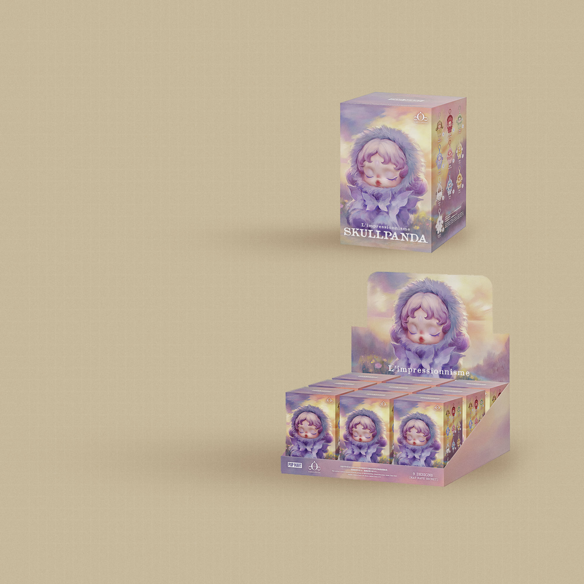 SKULLPANDA - L'impressionnisme Series - Plush Doll (Blind Box)