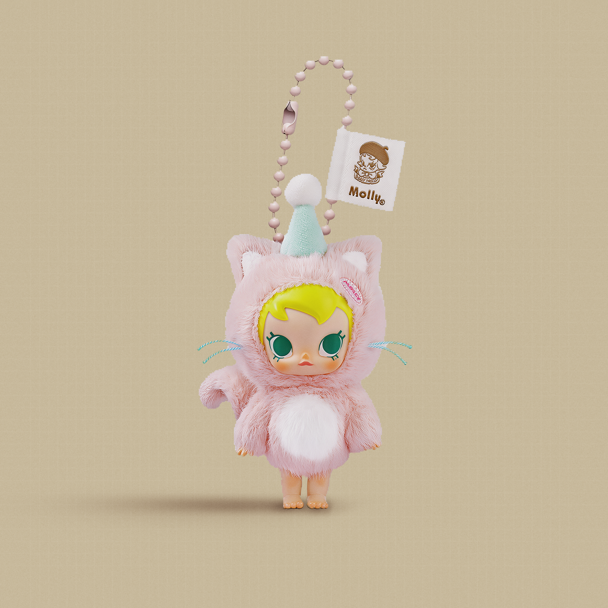 BABY MOLLY POCKET FRIENDS SERIES - Vinyl Plush Pendant (Blind Box)