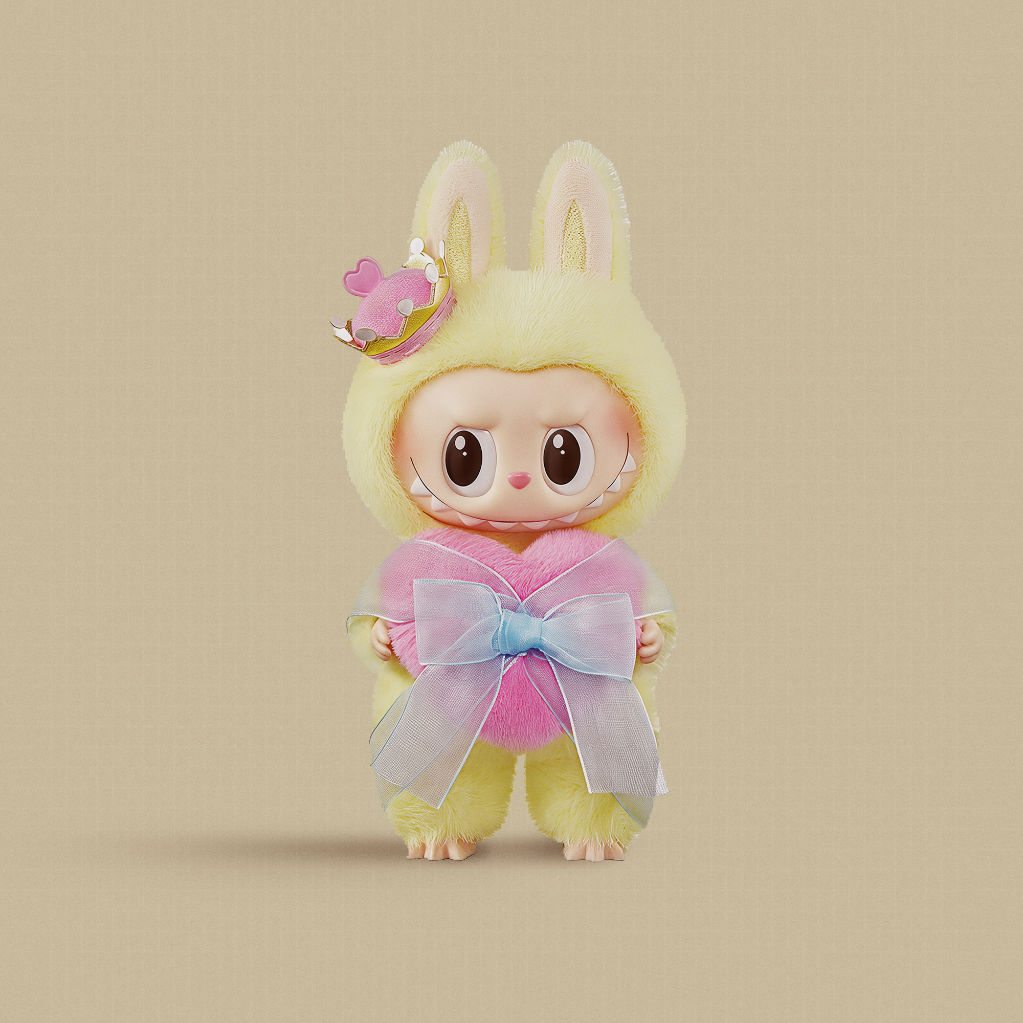 THE MONSTERS - Let’s Checkmate - Vinyl Plush Hanging Card