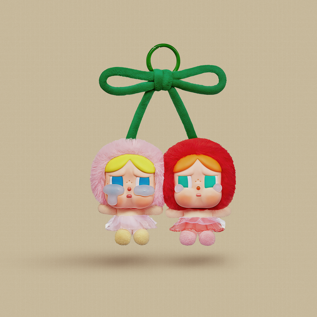 CRYBABY - Crying For Love - Vinyl Plush Hanging Card (Love You Cherry Much)