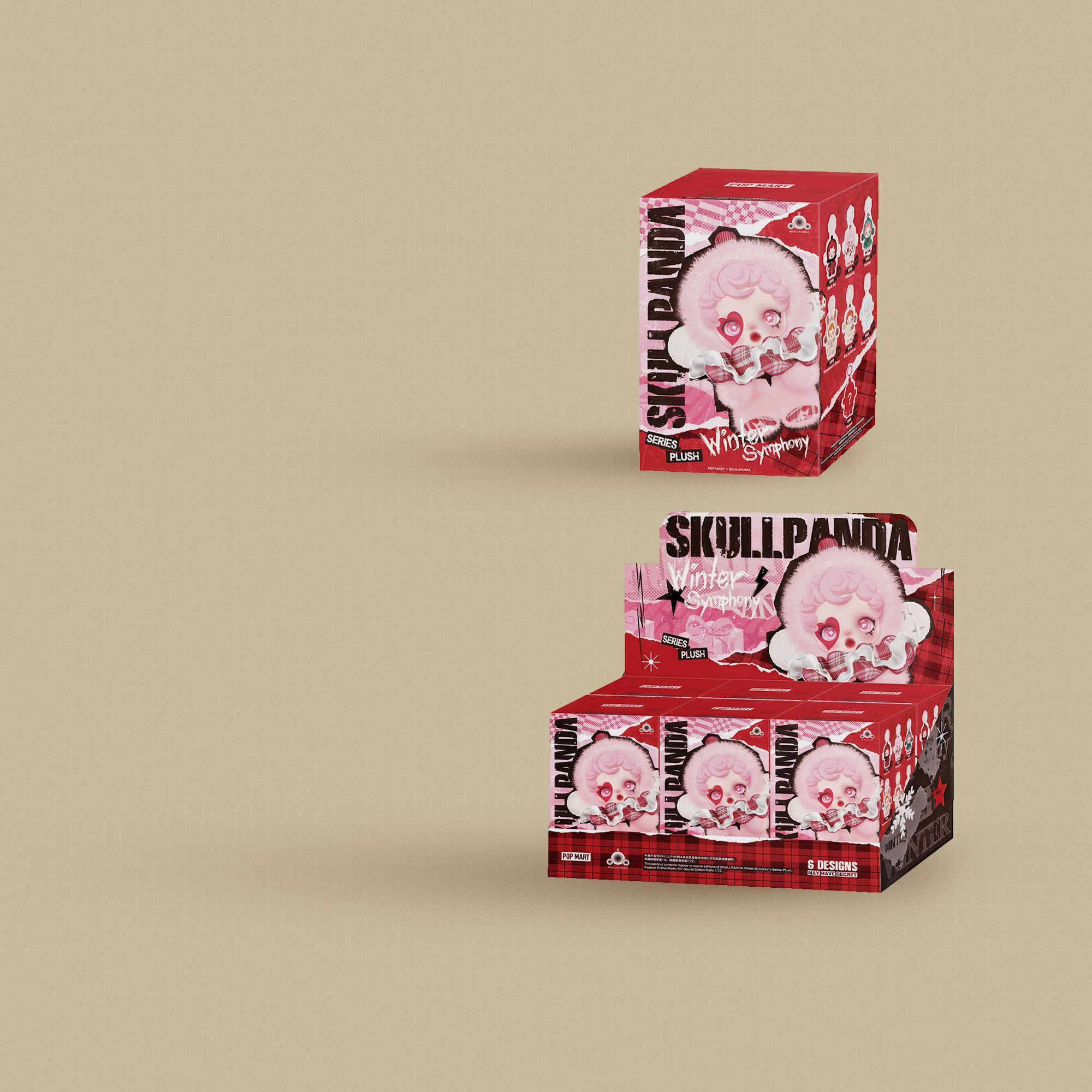 SKULLPANDA – Winter Symphony - Plush Doll (Blind Box)