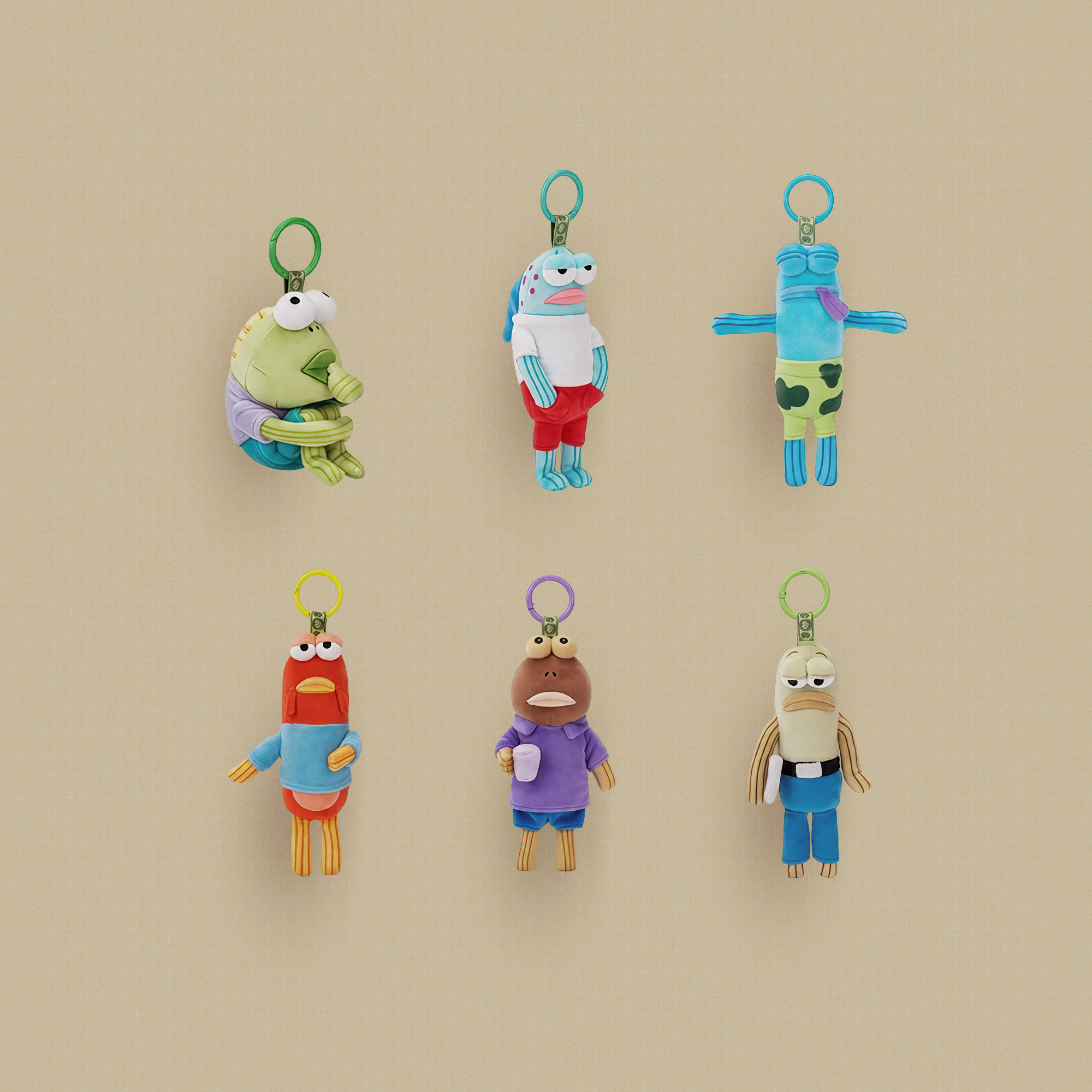 BIKINI BOTTOM BUDDIES - Whimsical - Plush (Blind Box)