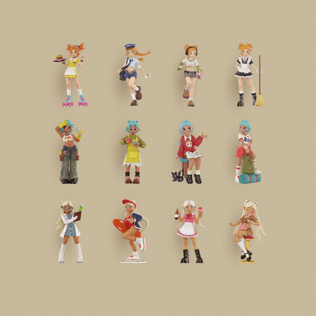 PEACH RIOT - Rush Hour - Figure (Blind Box)